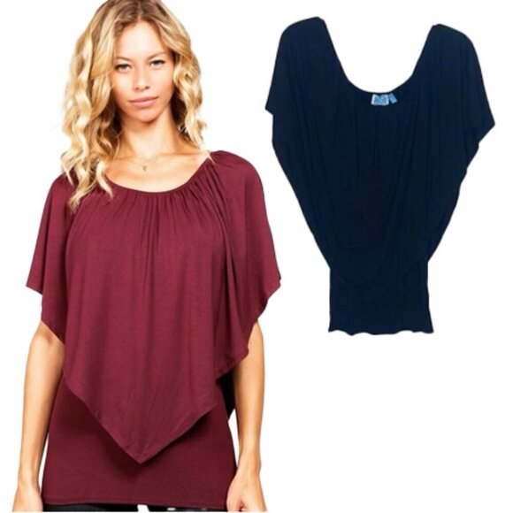 ❤️ 🆕 SURVIVAL Elegant Black off shoulder Women's Top Size S - Picture 1 of 6